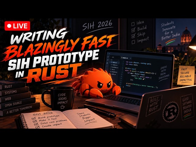writing blazingly fast SIH prototype in rust