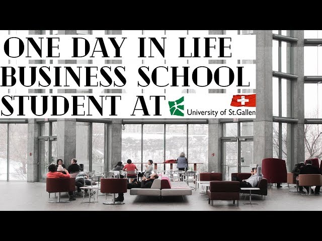 Day in Life of a Business School student | University of St. Gallen (HSG)