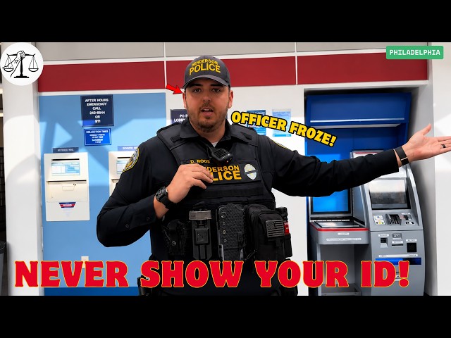 Officer DEMANDS ID Until Asked "Am I Free To Go?" | ID Refusal Pro