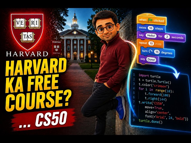 Harvard ka sabse popular course FREE mein? CS50 kya hai!