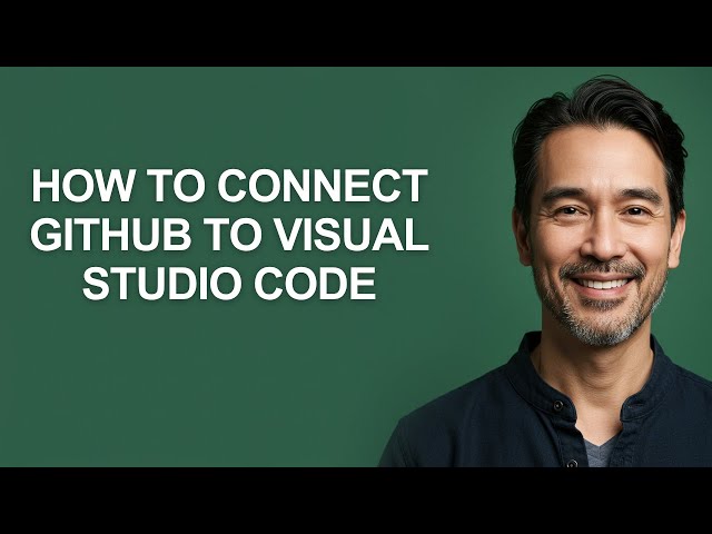 How to Connect Github to Visual Studio Code - KevinHowTo