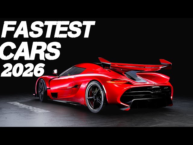 Top 10 FASTEST CARS In The World (2026)