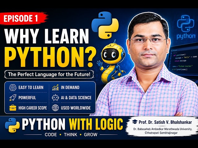 This is opening video of Python Learning,