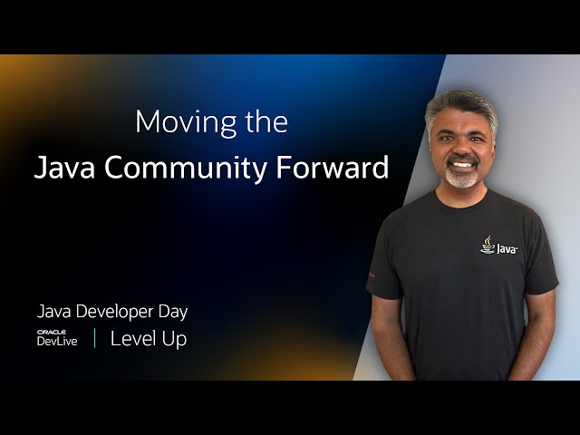 Moving the Java Community Forward