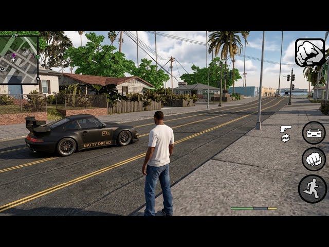 GTA San Andreas Remastered HD Graphics Mod Android 😱 Low End Device - 2026 Edition