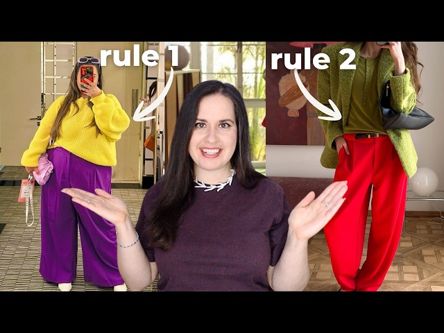 The 2 Rules That Make Colourful Outfits Actually Work