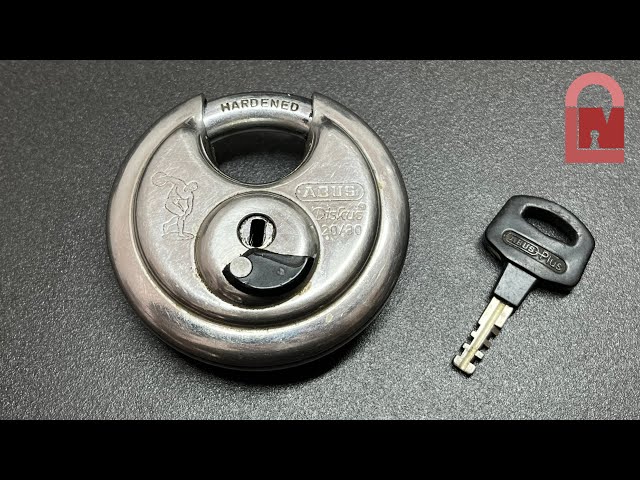 Abus Plus Diskus 20/80 Disc Detainer Lock Picked