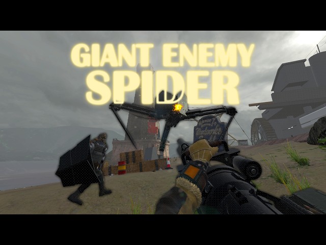 My Enemies Were Too Slow, So I Added a Giant Enemy Spider
