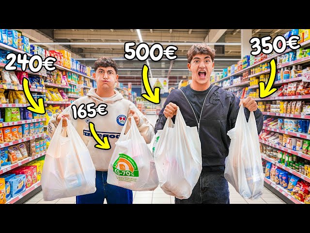 This is what the buyers’ weekly shopping looks like
