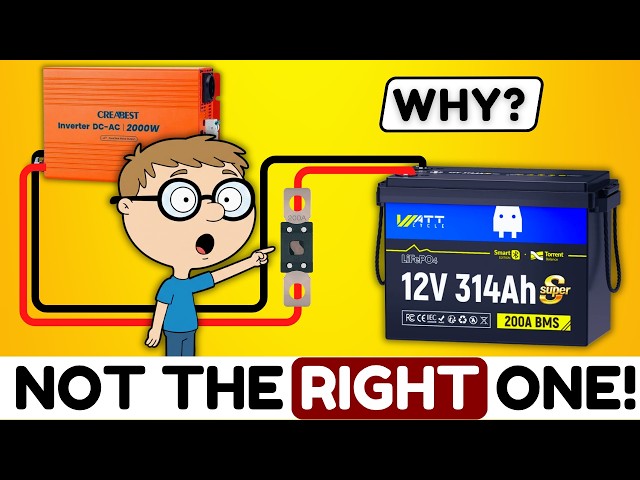 How to Size Your Lithium Battery Fuse to Inverter?