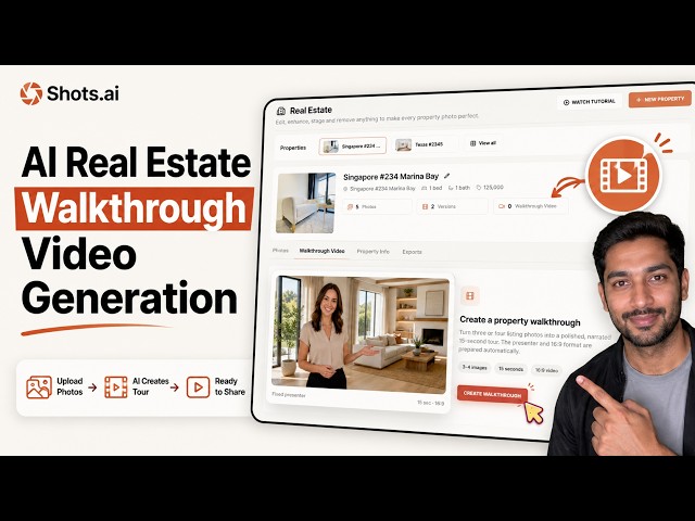 AI Real Estate Walkthrough Videos: Turn Listing Photos Into Property Tours