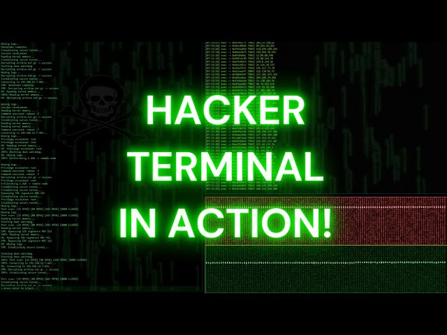 Hacker Screensaver Free | 4K Matrix Code | Fake Virus