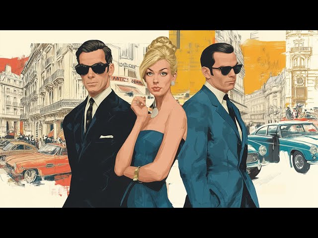 UNCLE’S MIDNIGHT LOUNGE—1960s Spy-Jazz Chill Mix | Retro Espionage & Smooth Night Ambience | Part 2