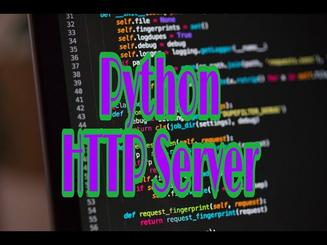 Python Localhost Server | socketserver
