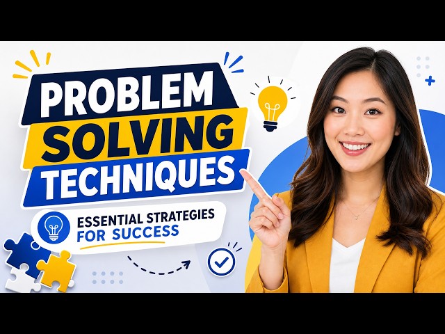 Problem Solving Techniques - Essential Strategies for Success (4 Minutes)