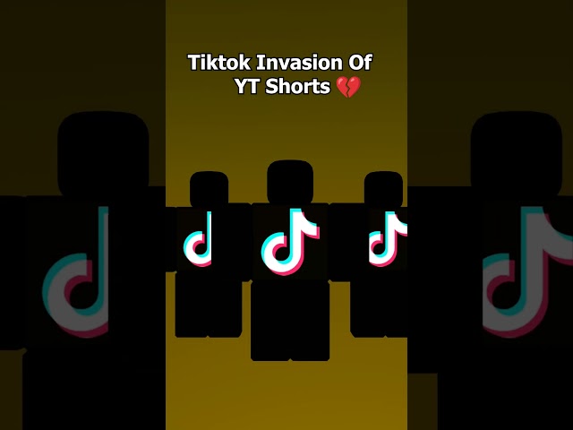 Tiktok Invasion of YT Shorts #roblox #robloxedit #robloxshorts