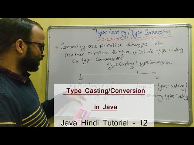 Type casting and conversion in Java (Hindi) - 13 | Java Learn