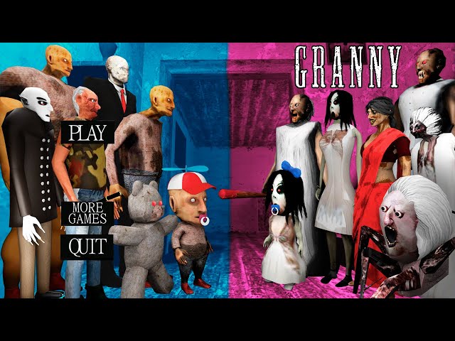 Playing Boys vs Girls Mode! Granny Old House Animation Full Gameplay