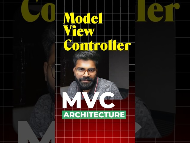 ✅ MVC Architecture 🔥 #programming #coding