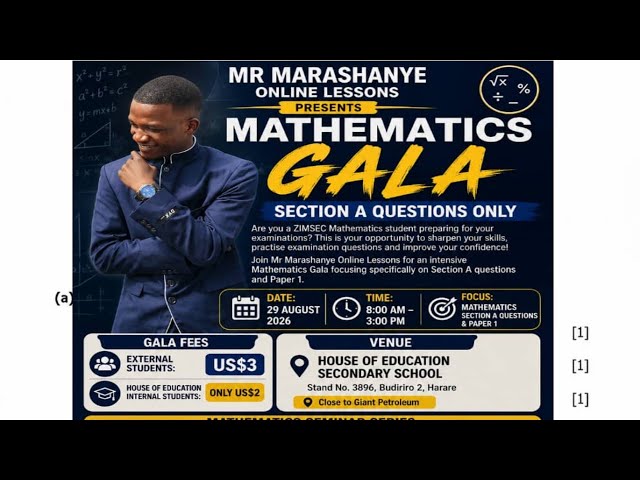 MR MARASHANYE TUTORIALS  is live ! DOING MATHEMATICS PROBABILITY
