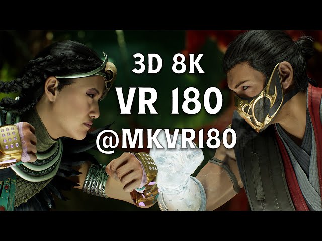Mortal Kombat VR: Li Mei vs Sub-Zero (VR180 8K 3D Battle) | Epic Virtual Fight Scene (MQVR-44F)