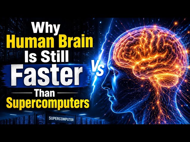 Why Human Brain Is Still Faster Than Supercomputers | The Science of Parallel Processing #brain 