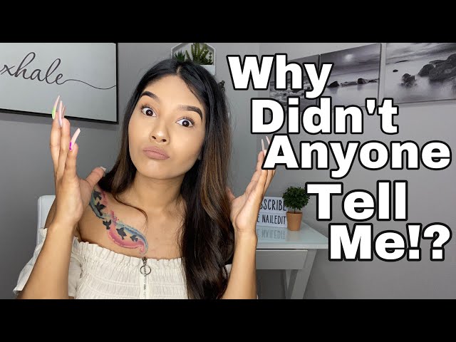 What I Wish I Knew Before Becoming A Nail Tech | Beginner Nail Tech Advice