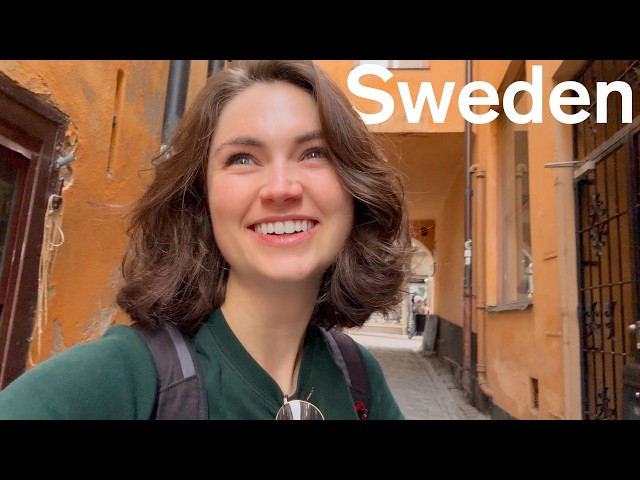 Sweden VLOG (My FIRST SOLO travel!): Exploring Stockholm, Cafés, Old Town, Running, & Cinnamon Rolls