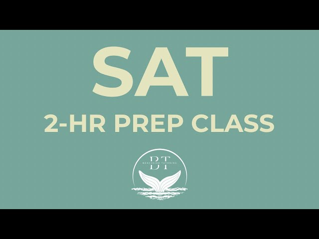 LIVE SAT Prep Class | All Topics | 2-Hour Crash Course