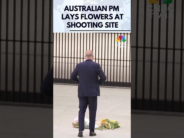 Australian PM  Anthony Albanese Lays Flowers at Site of Bondi Beach Killings | Sydney | N18G