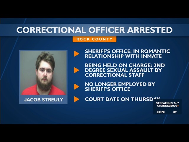 Rock Co. correctional officer arrested for sexual assault
