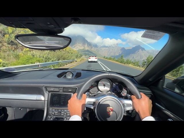 Chasing a BMW M4 in a Porsche 911 - Full POV