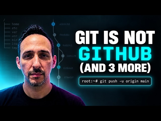 You've Been Confusing Git and GitHub This Whole Time