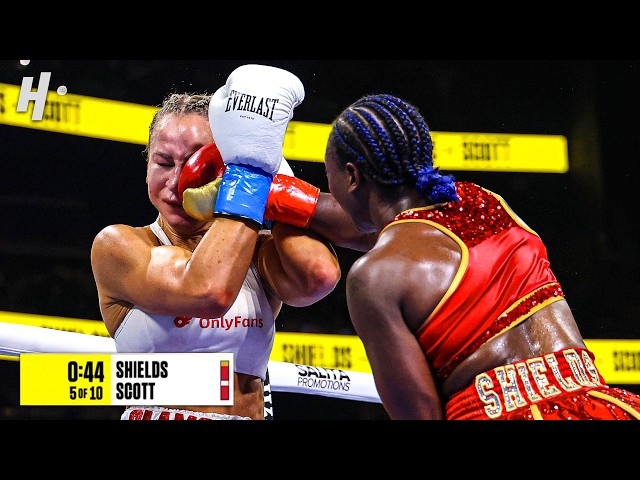Claressa Shields vs Kaye Scott - FULL FIGHT HIGHLIGHTS 😱🔥