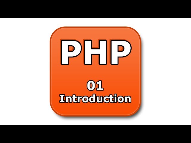 PHP Tutorial - 01 - Introduction to PHP