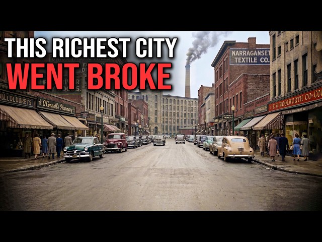 Why America's 'Wealthiest' Textile Empire Went Completely Broke: Fall River, Massachusetts