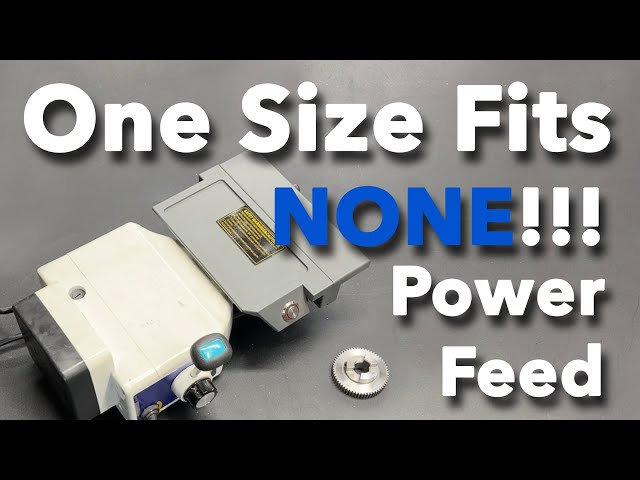Redesigning a “One Size Fits None” Mill Horizontal Power Feed for a Far Superior Install on a PM-728