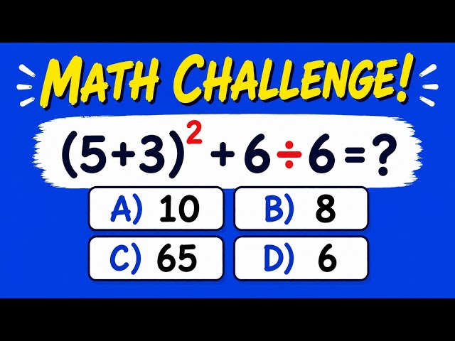 🔥 Math Challenge #30 