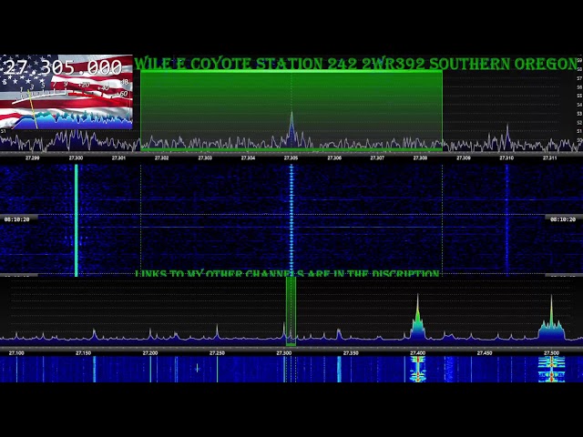 CB RADIO LIVE CH 30 Wiley Coyote Station Southern Oregon