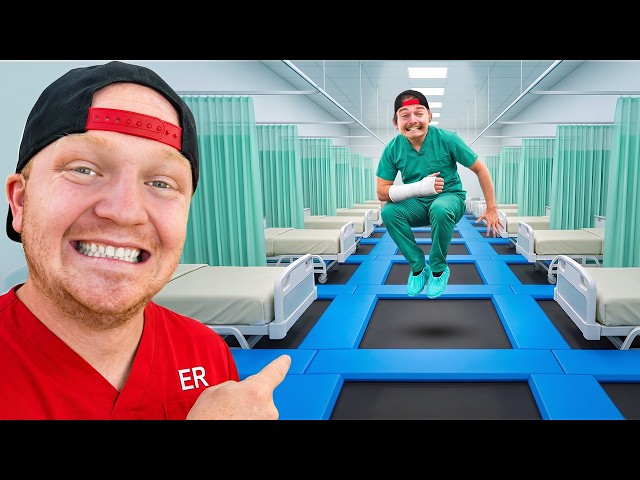 I Turned My Trampoline Park Into a HOSPITAL!