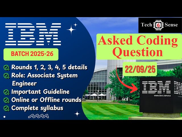 🎯 IBM Offline Coding Challenge: Strategy & Solutions | Batch 2025-26 | Complete Guide | #ibm
