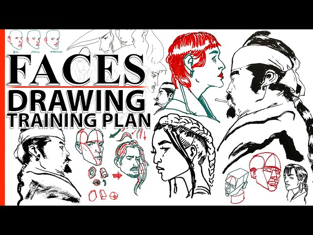 HOW TO PRACTISE DRAWING FACES