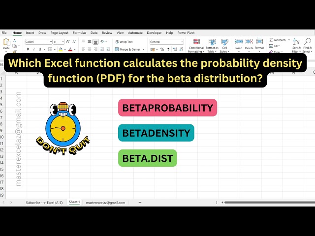 #353 - Excel formula question and answer