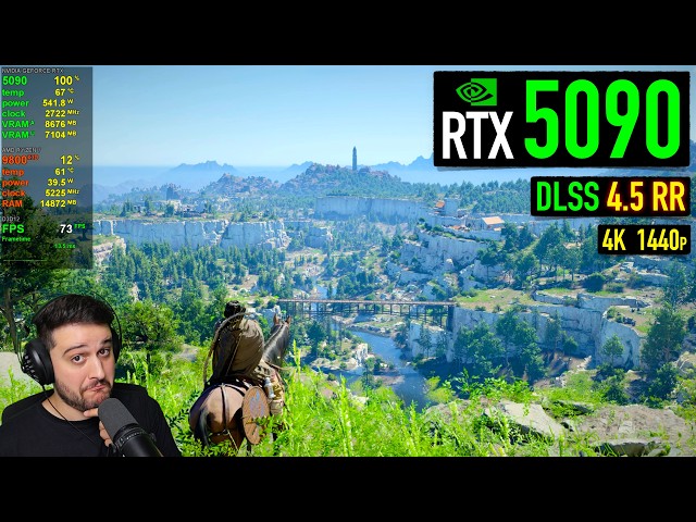 RTX 5090 - Crimson Desert - Can DLSS 4.5 Ray Reconstruction Fix this Blurry Mess?