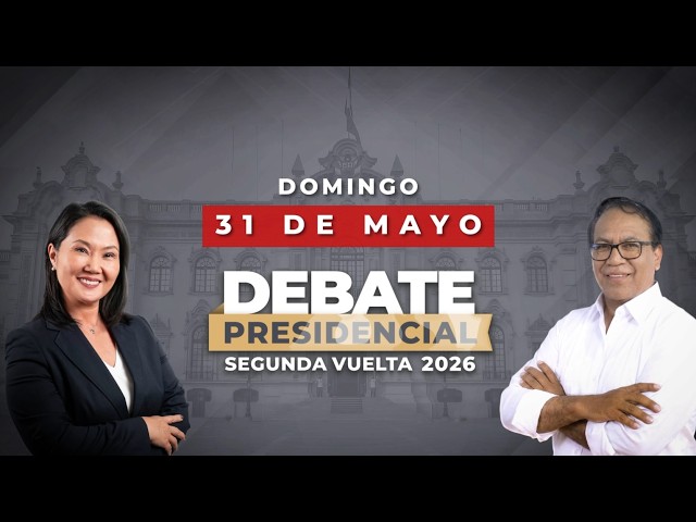 #ENVIVO Debate Presidencial de Segunda Vuelta | 31 de mayo del 2026