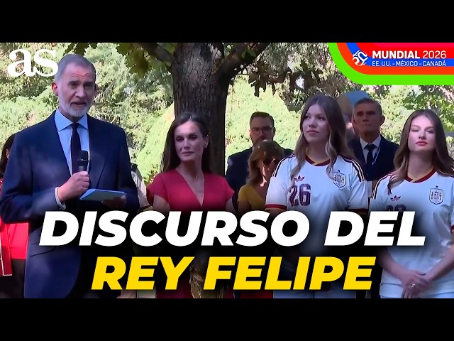 DISCURSO COMPLETO REY FELIPE VI a los CAMPEONES: FIESTA COMPLETA SELECCIÓN ESPAÑOLA CAMPEÓN MUNDO