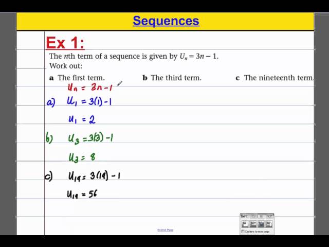 C1  Sequences & Series (1)