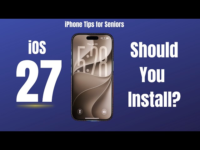 iOS 27 Public Beta is Out! - What's New?