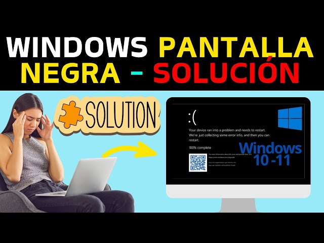 Black Screen in Windows 10/11 🔥 DEFINITIVE SOLUTION 2025 | Without Formatting or Losing Files ⚙️