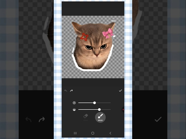How to Add Aesthetic Stickers to Your Videos 🌷 #tutorial #inshot #pinterest #editing #youtubeshor...